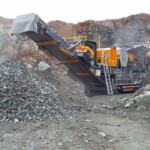 Tesab 800i Tracked ‘Hard Rock’ Jaw Crusher