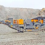 Tesab 800i Tracked ‘Hard Rock’ Jaw Crusher