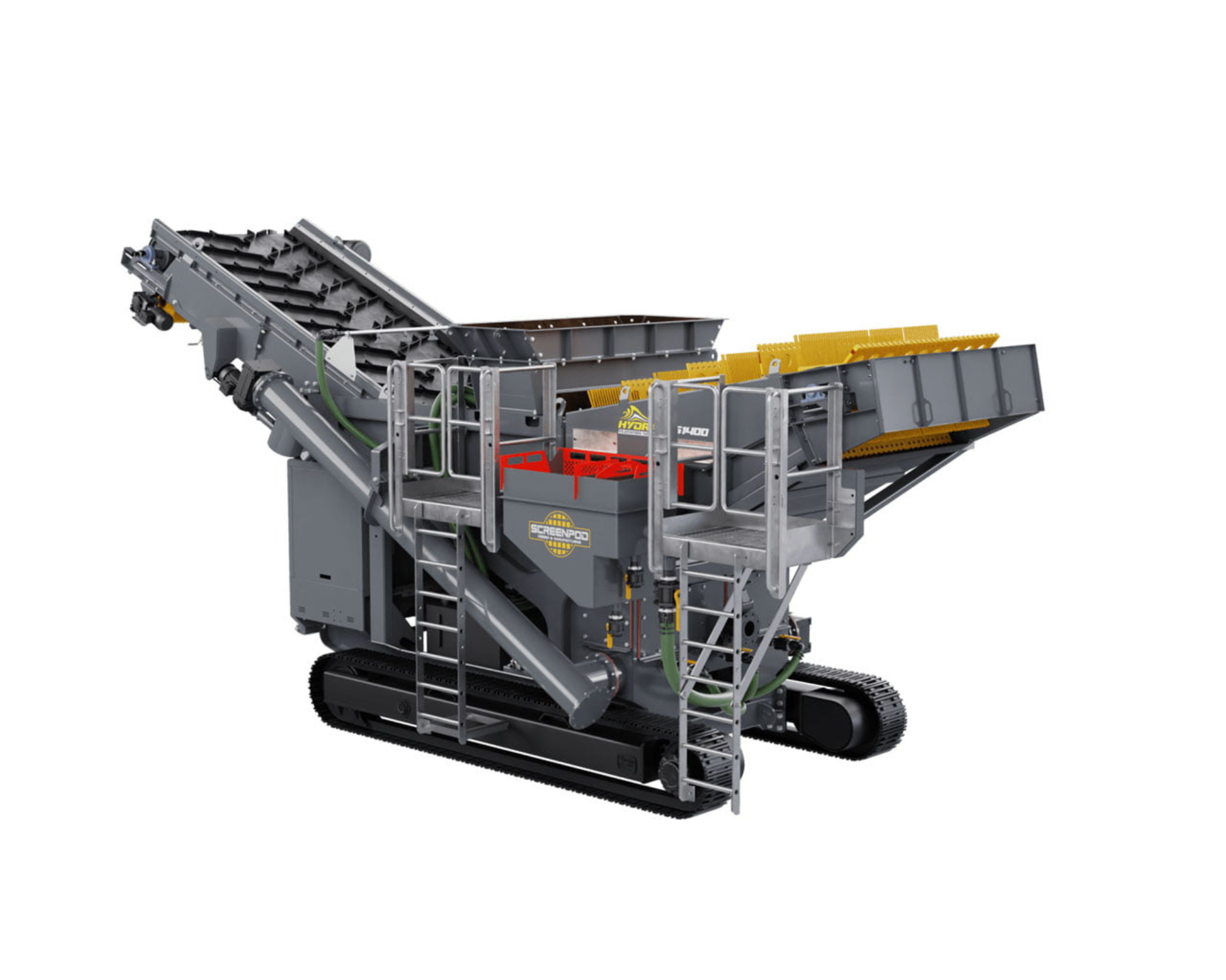 Screenpod Hydra Tracked TFS1400 Flotation Separator