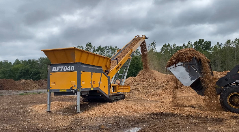 BF7048M Tracked Bin Feeder Conveyor