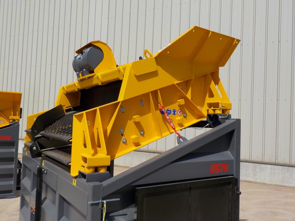 Brilliant US70 Portable Skid Mounted Screener