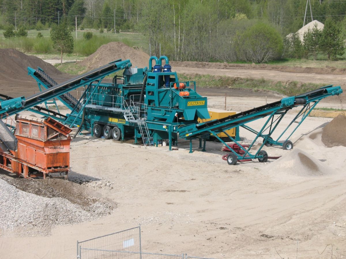 Dernaseer Mobile Washing Plants