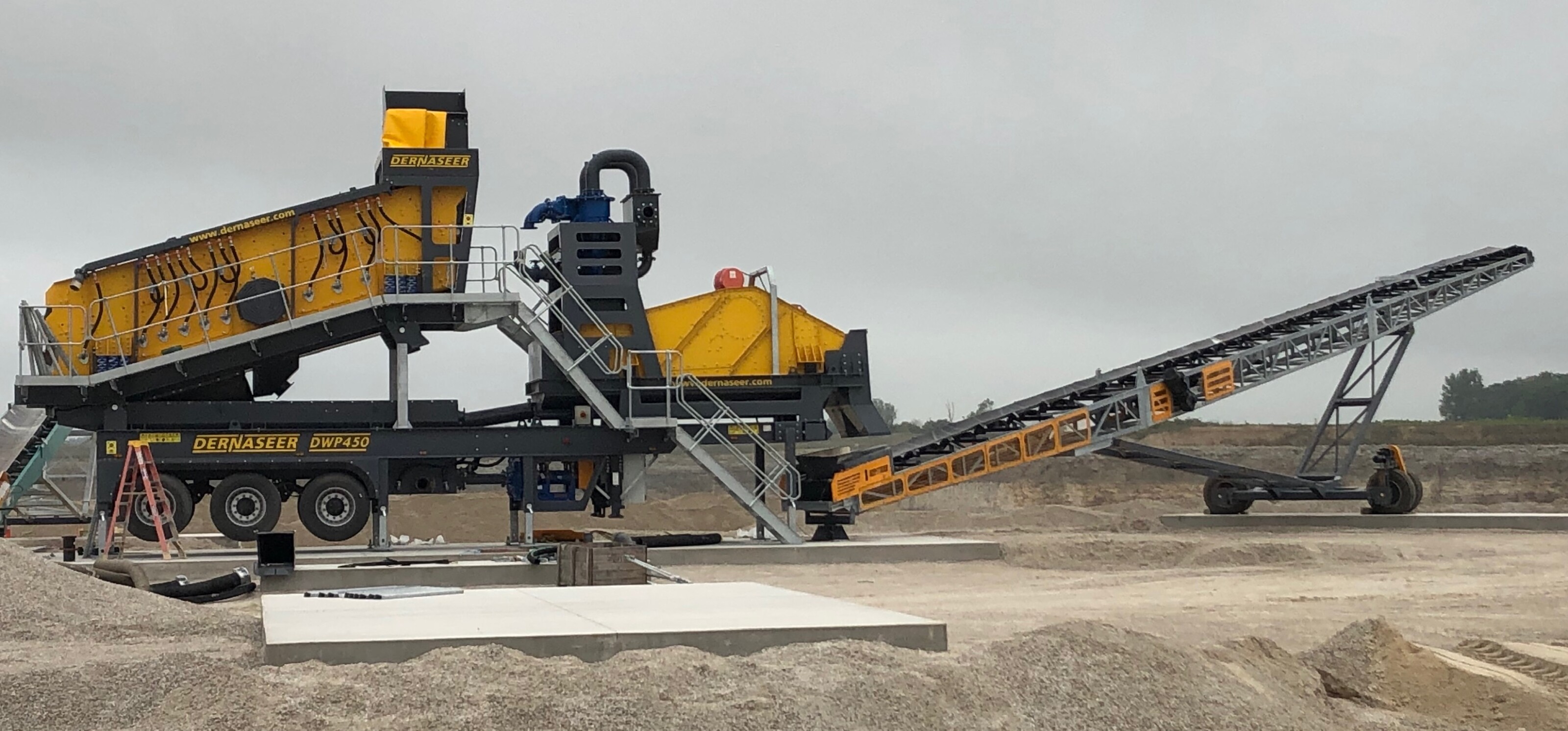 Dernaseer Mobile Washing Plants