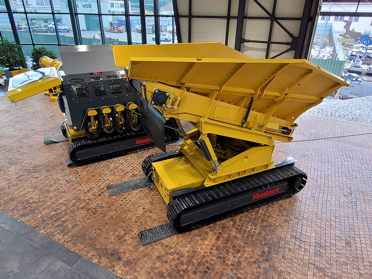 Keestrack A6e Tracked Apron Feeder