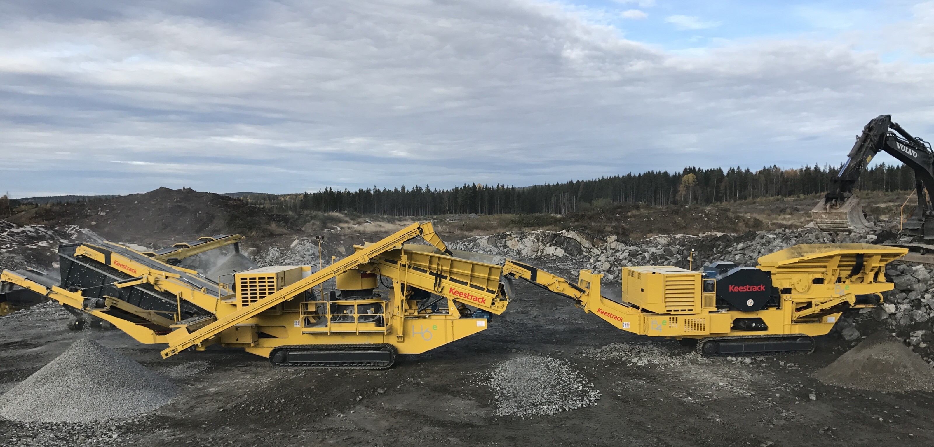 Keestrack H6e Cone Crusher