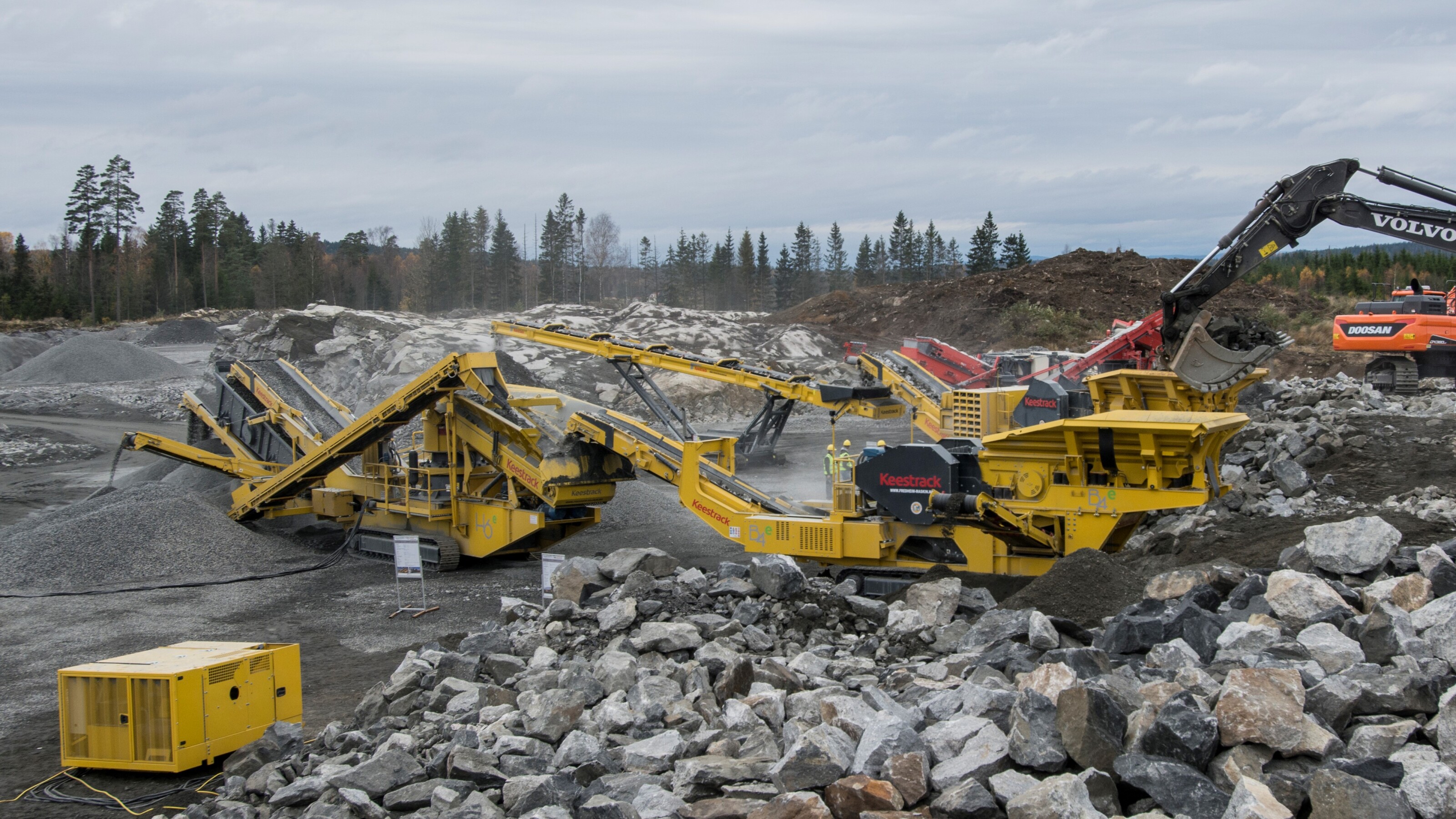 Keestrack H6e Cone Crusher