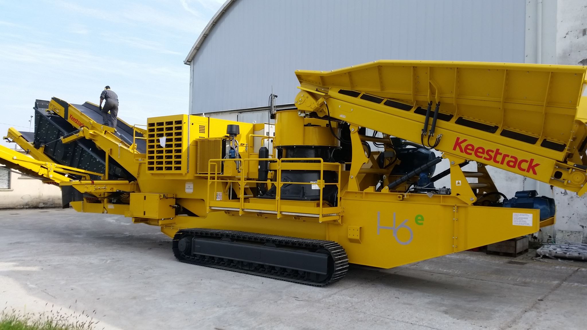 Keestrack H6e Cone Crusher