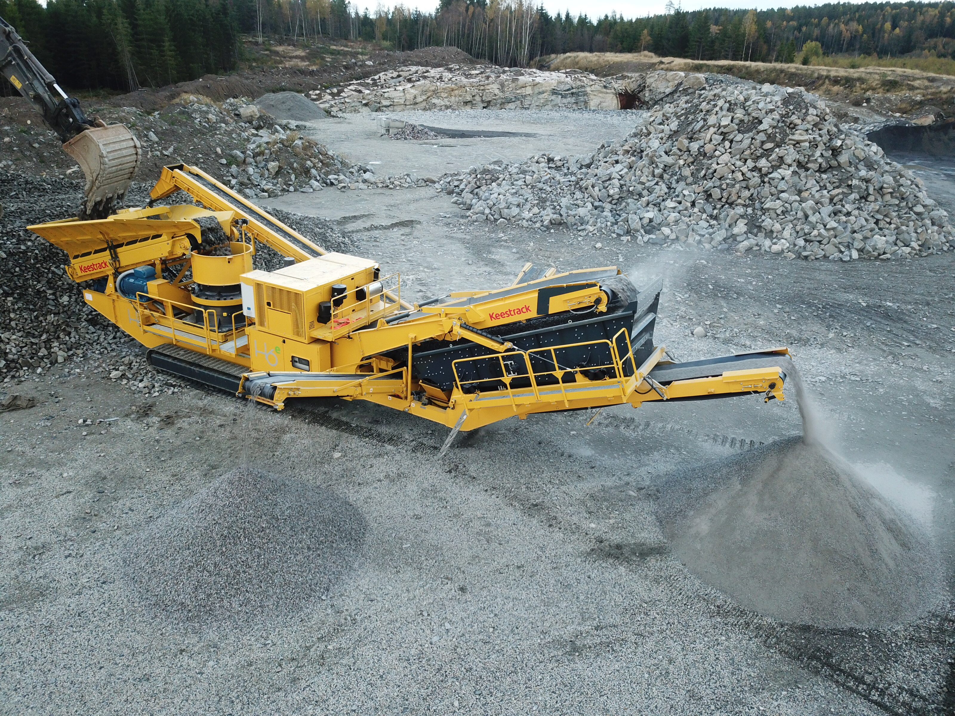 Keestrack H6e Cone Crusher