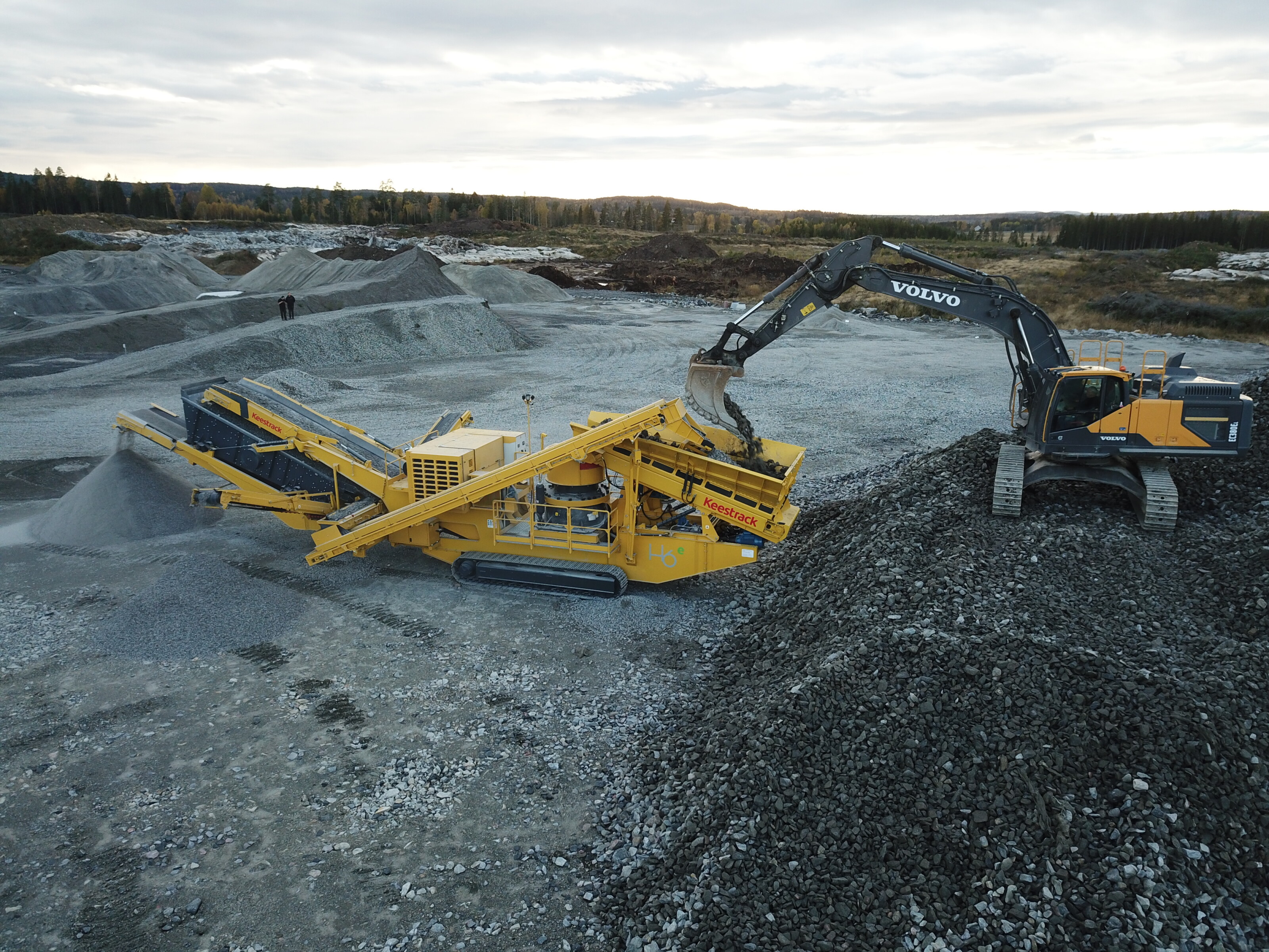 Keestrack H6e Cone Crusher