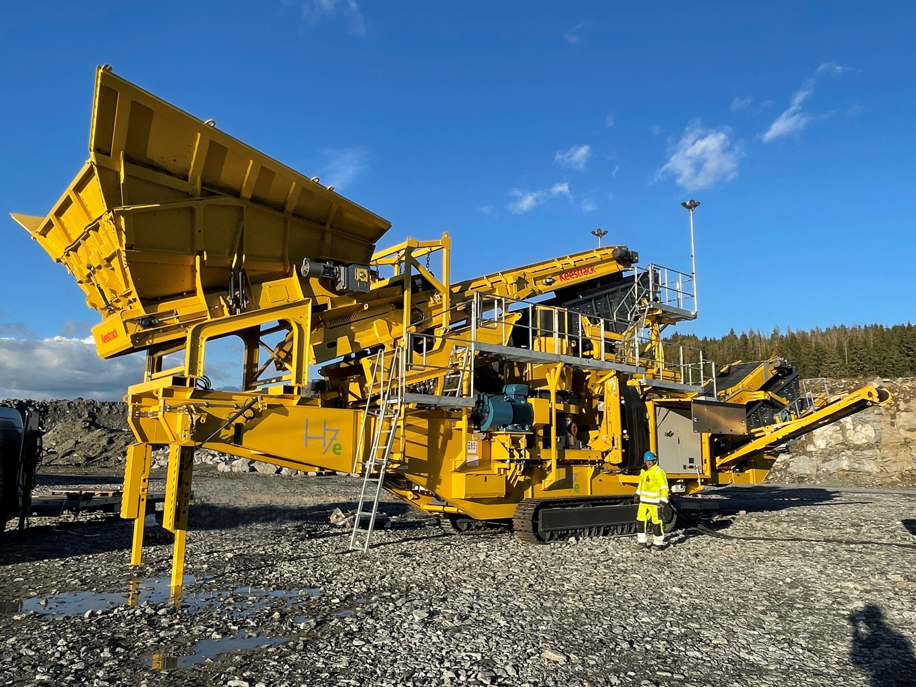 Keestrack H7e Cone Crusher