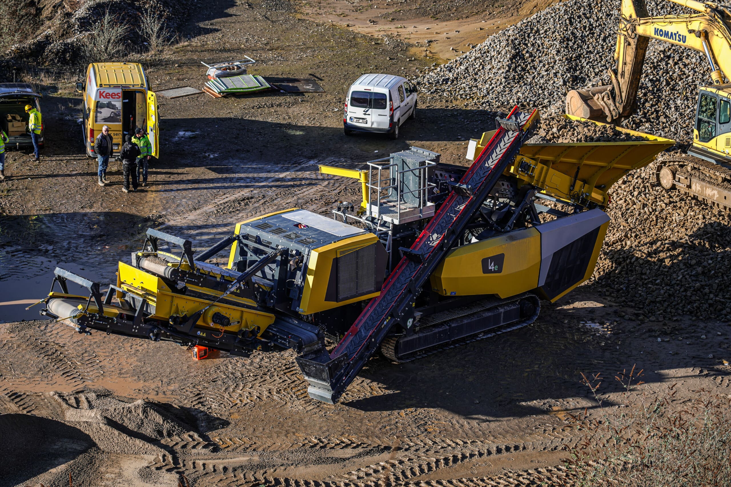 Keestrack i4e Reversible Impact Crusher