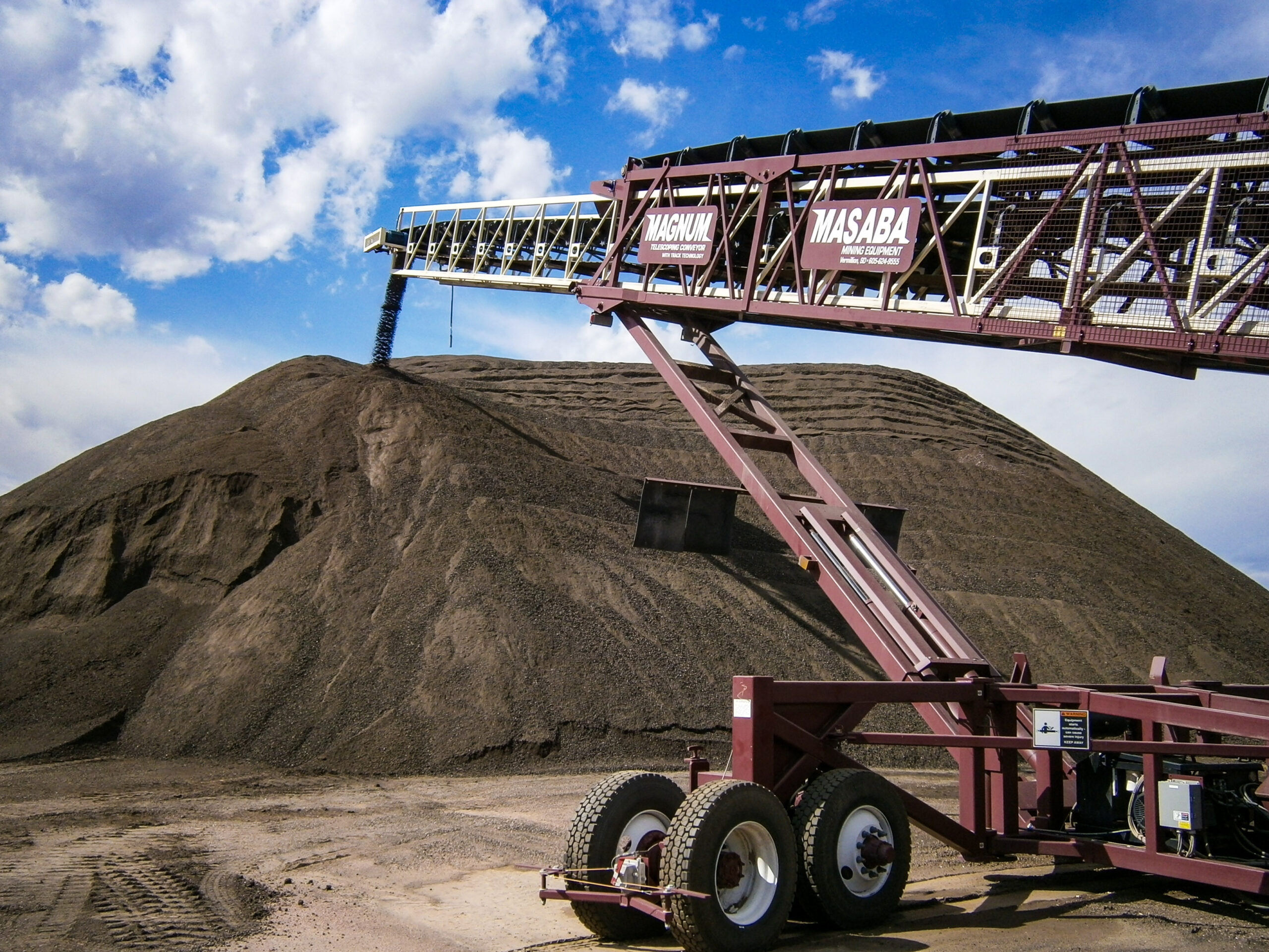 Masaba Magnum Radial Telescopic Conveyor