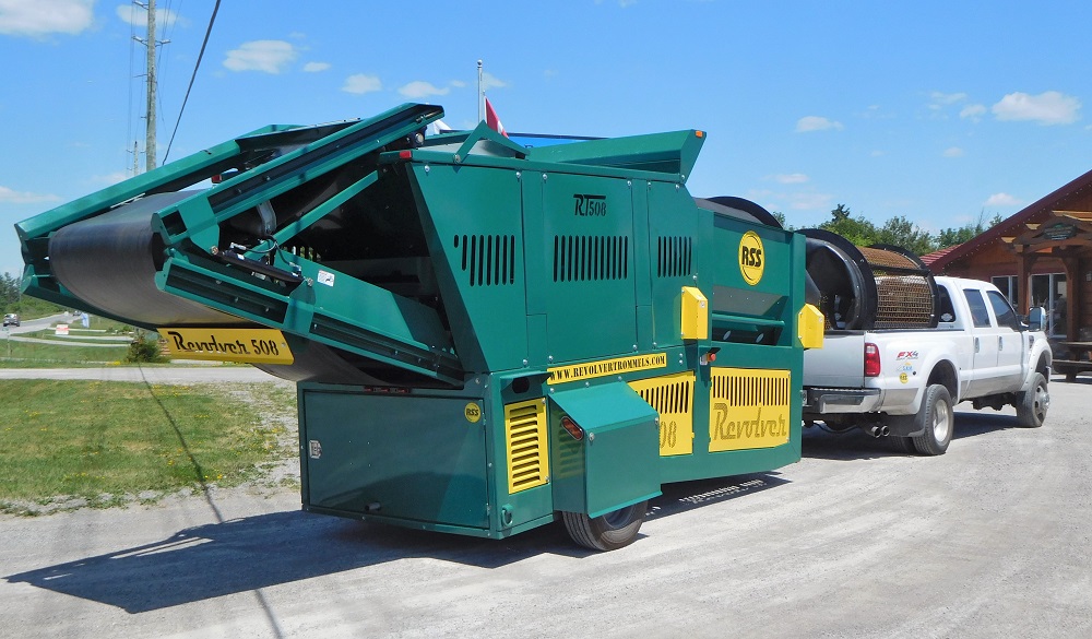 Revolver RT508 Portable Trommel Screening Plant