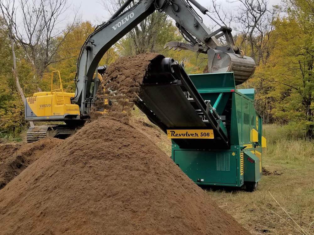 Revolver RT508 Portable Trommel Screening Plant