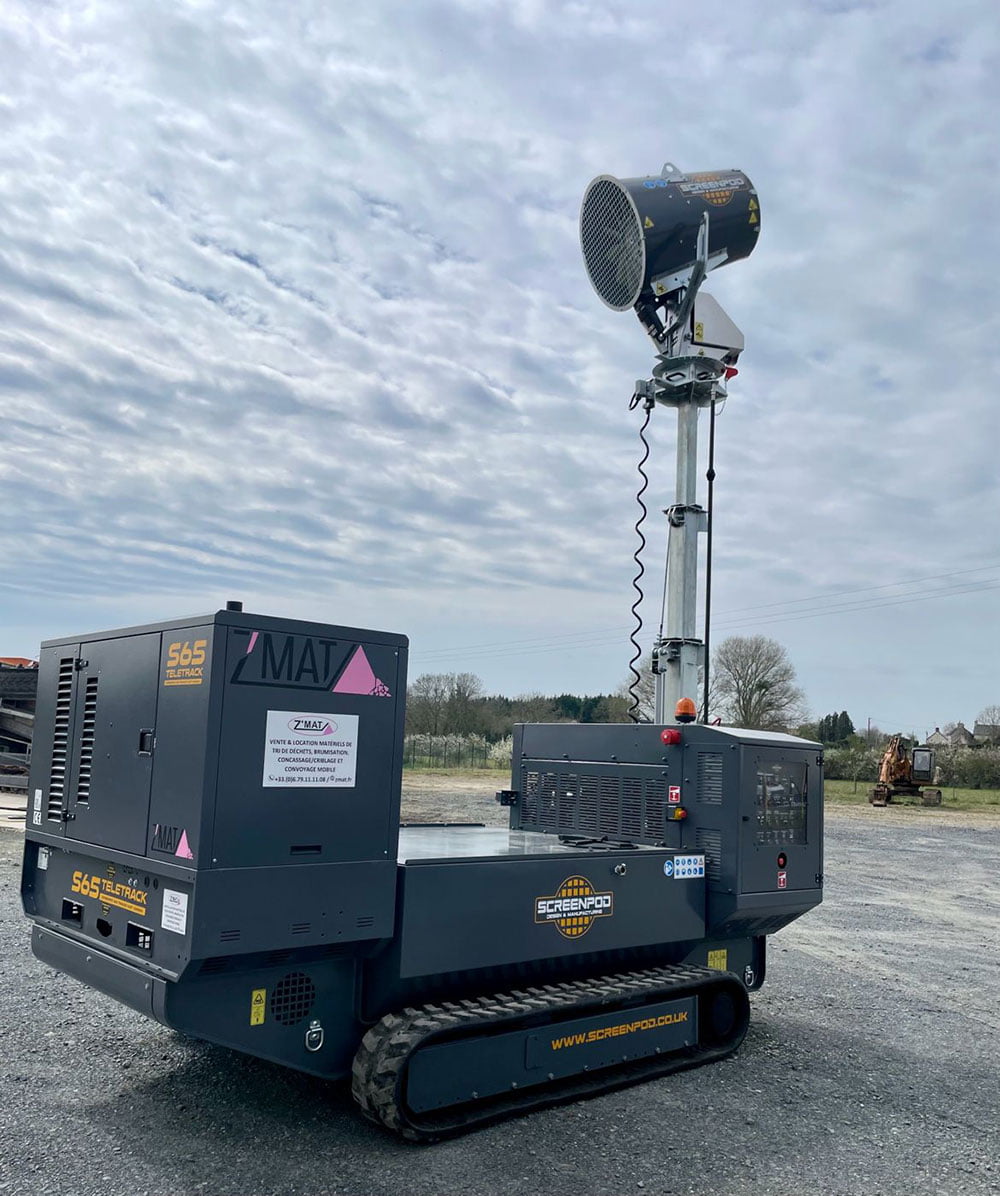 Screenpod S65 Teletrack Dust Cannon