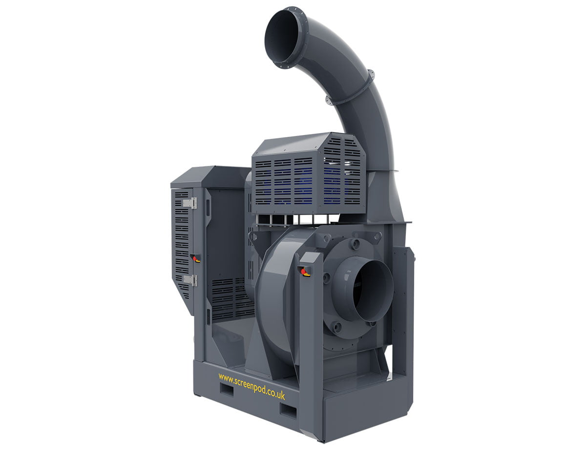 Screenpod ShredAir SA-850E Shredder Fan