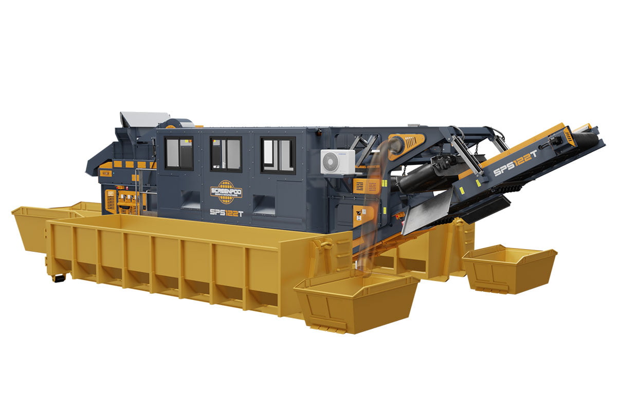 Screenpod SPS122T Tracked Picking Station