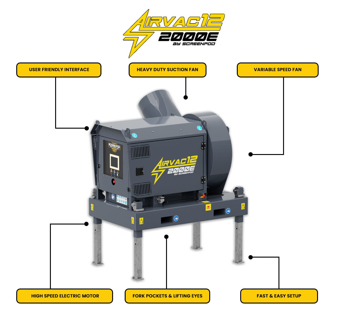Screepod Airvac 12 2000E